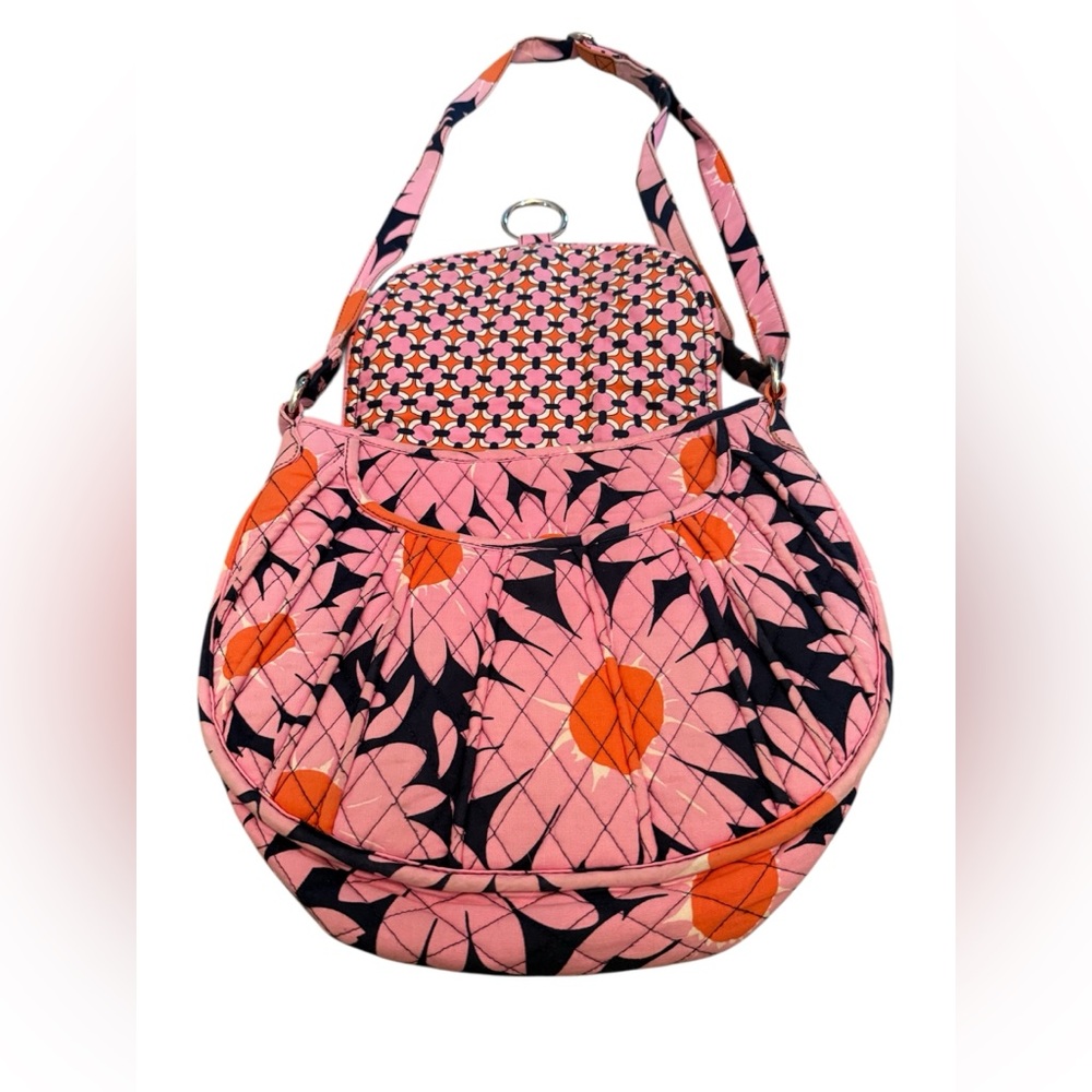 Vera Bradley Quilted Cotton Flap/Crossbody Bag